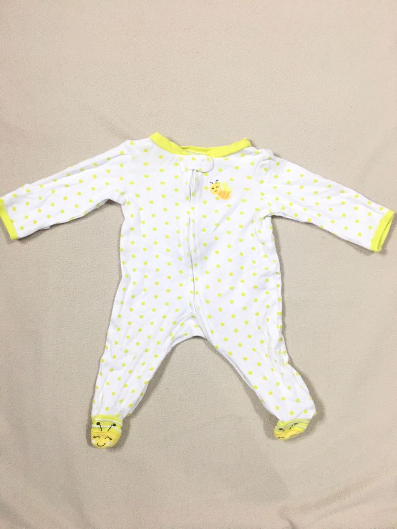 bee onesie baby