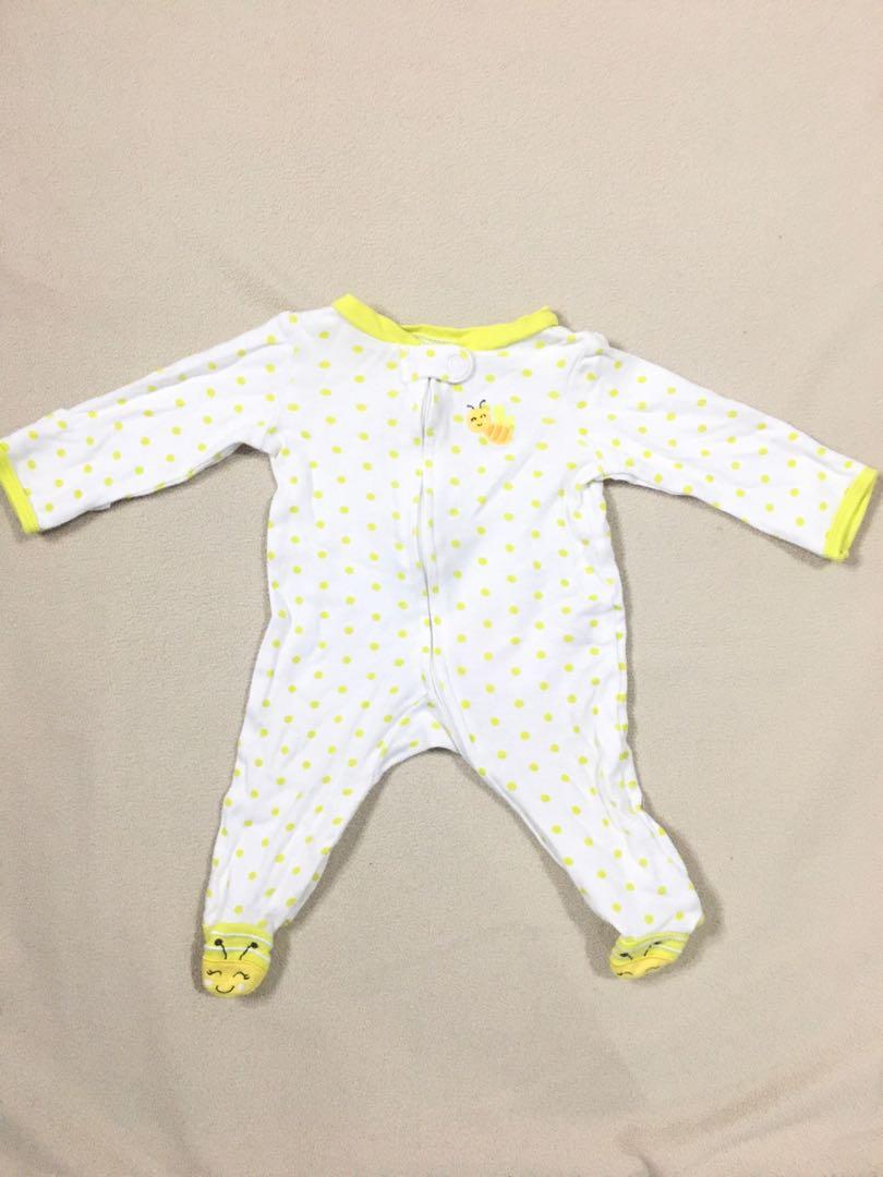 bee onesie baby