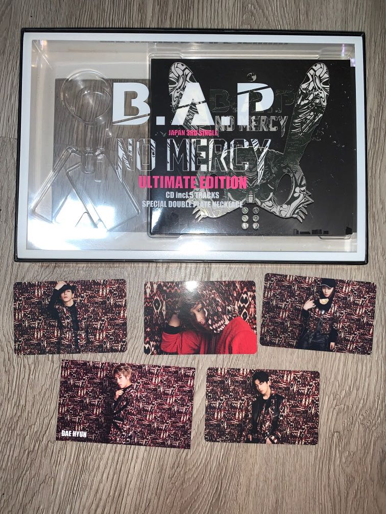 B A P No Mercy Japanese Album Set Hobbies Toys Memorabilia Collectibles K Wave On Carousell
