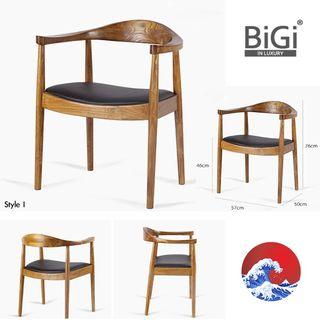 BIGI 日式實木椅子 包運費 款式新穎 美觀耐用 Japan style - Solid wood chair