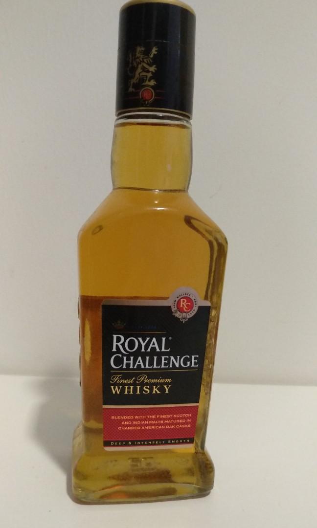 New Royal Challenge Scotch Whisky 180ml Food Drinks Beverages On Carousell I am your regular customer of royal stag whisky. new royal challenge scotch whisky 180ml