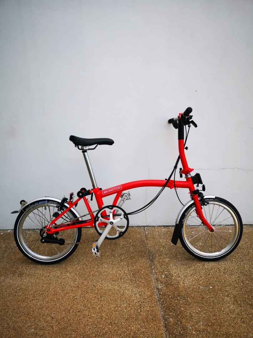 Brompton s6l house 2025 red