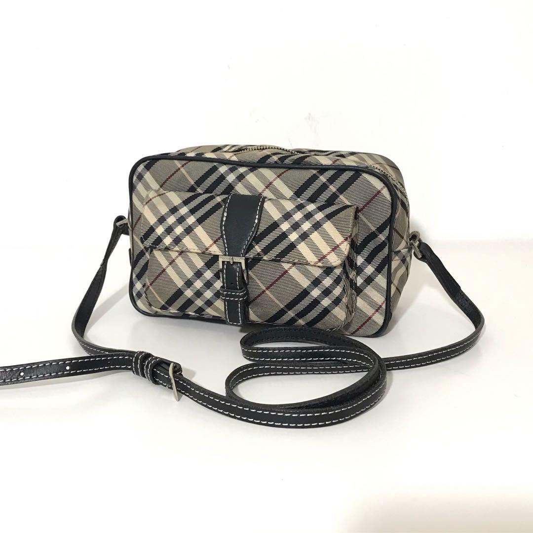 Burberry blue label small crossbody bag, Women's Fashion ...