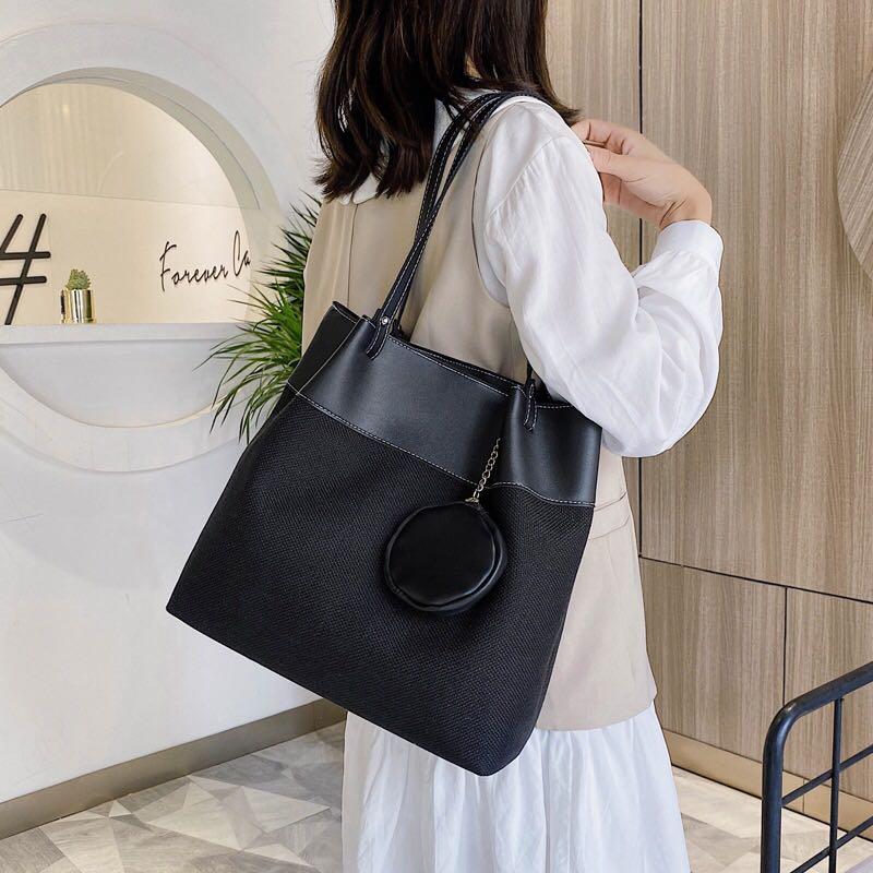 Casual bag women 2020 new trendy fashion tote bag large capacity single shoulder bag