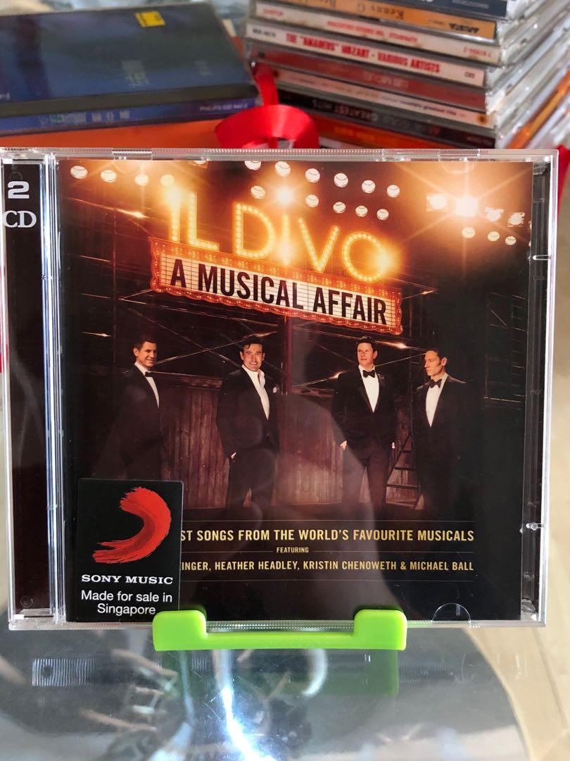 Cd 594 Il Divo A Musical Affair Cd Dvd Music Media Cds Dvds Other Media On Carousell