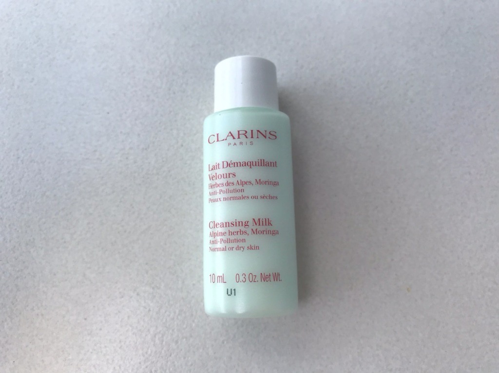clarins alpine cleansing milk