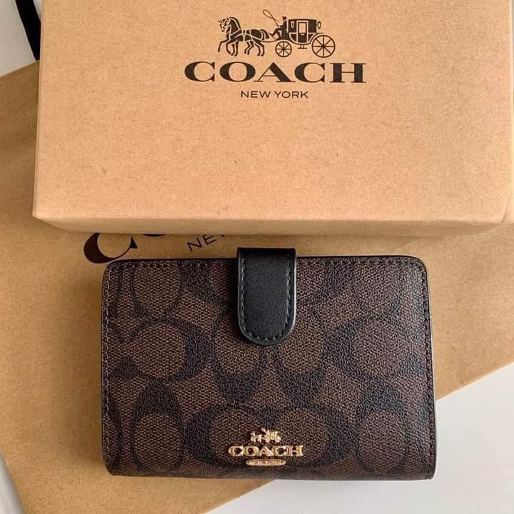 Coach Bifold Dahlia Wallet Women s Fashion Bags Wallets