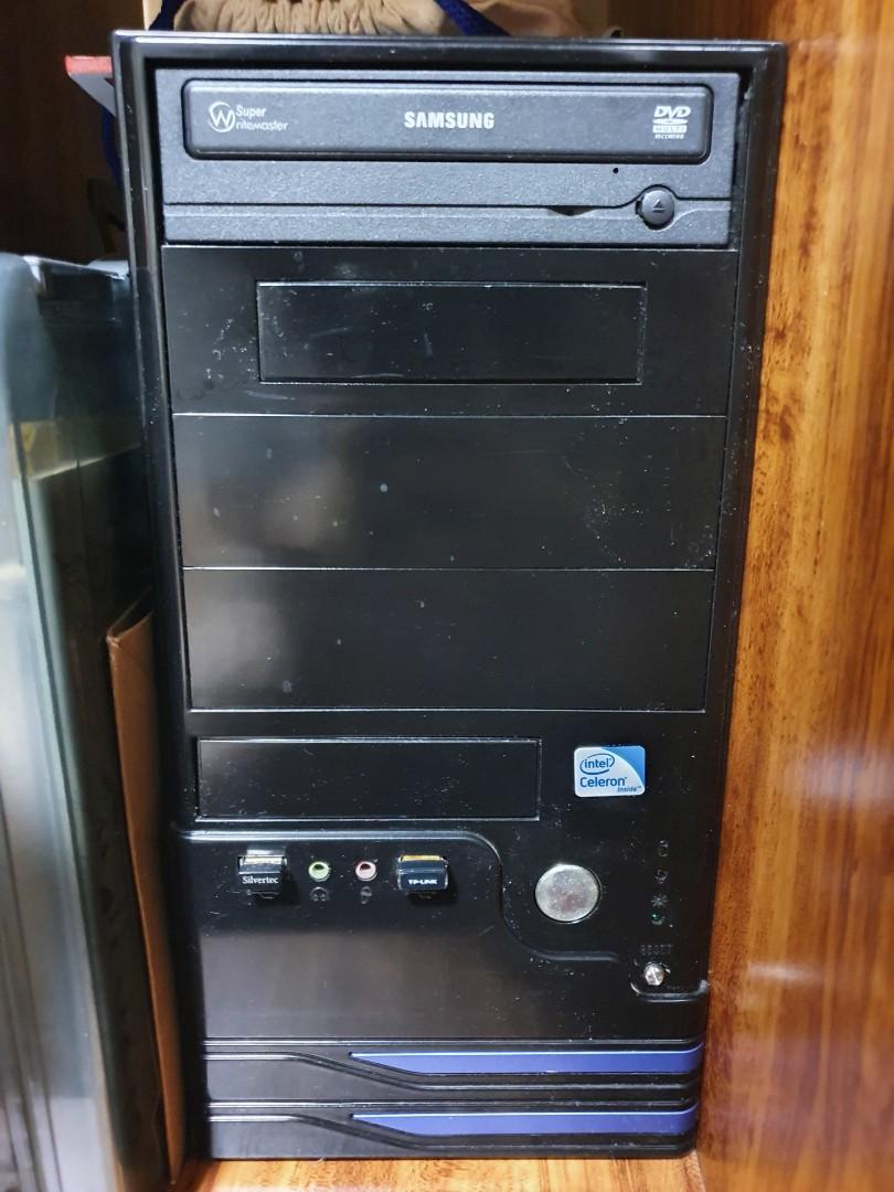 COMPUTER SET (monitor, cpu, keyboard, speaker, mouse), Computers & Tech ...