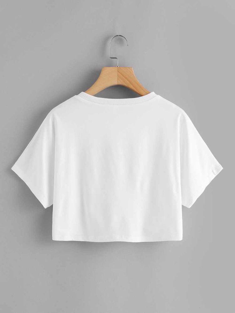 Cotton spandex crop hotsell top