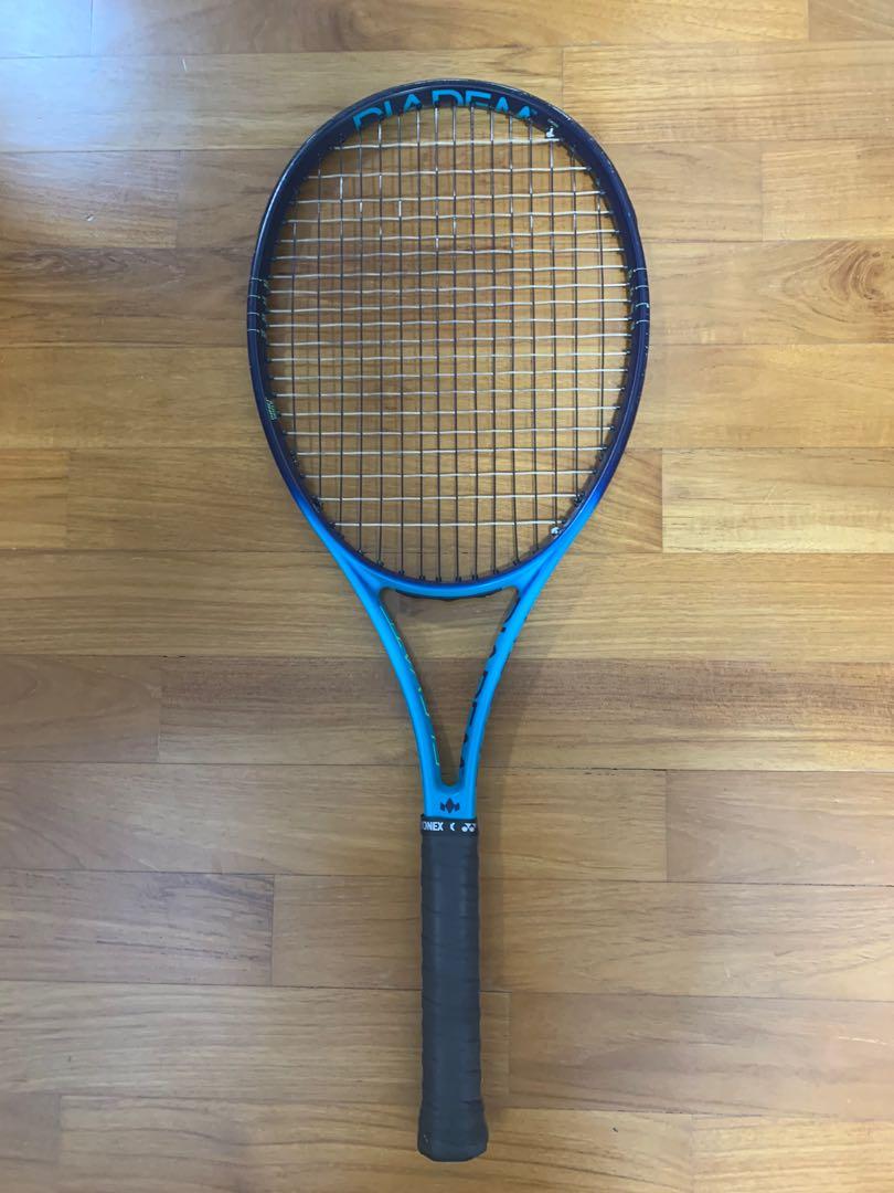 Diadem Elevate 98 Tennis Racket, Sports Equipment, Sports  Games, Racket   Ball Sports on Carousell