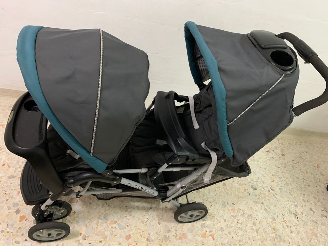 graco double stroller cover