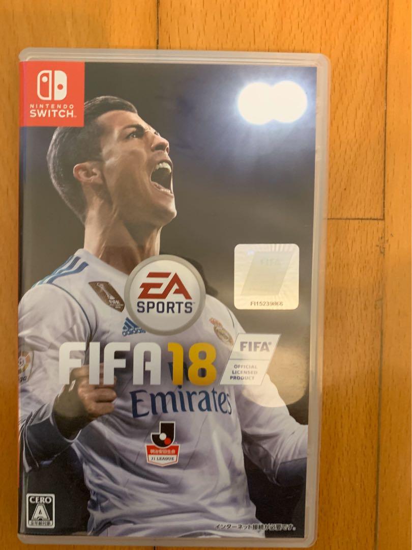 Fifa 18 Switch 遊戲機 遊戲機遊戲 Carousell