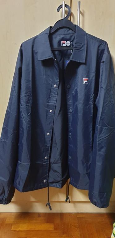 Fila coach jacket sale