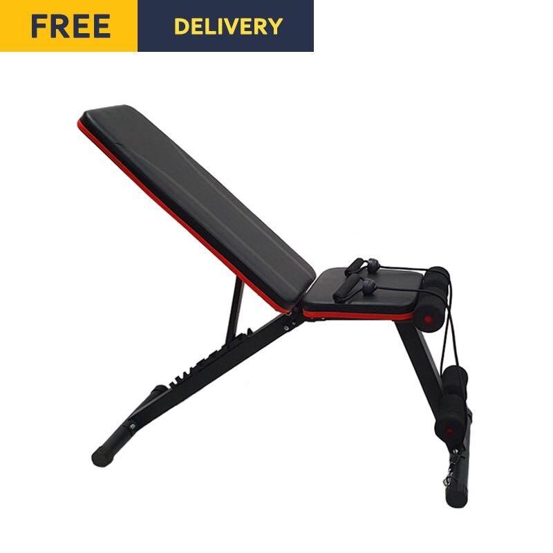 Sturdy Compact Local Delivery Workout Bench Home Gym Bench Foldable Dumbbell Bench Press Sports Weights Gym Equipment On Carousell
