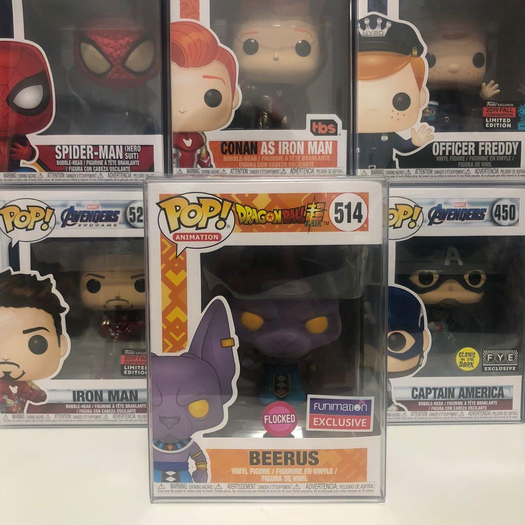 Funko Pop DBZ #514 Beerus Flocked 
