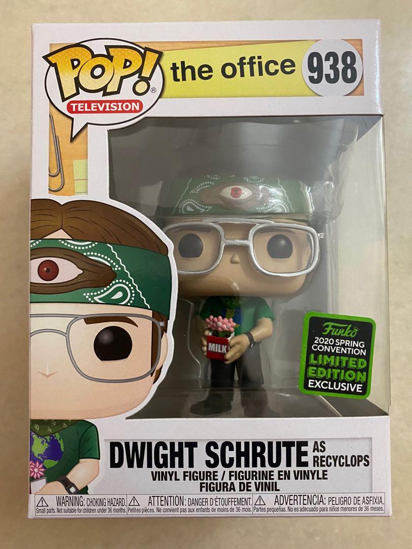 funko the office dwight schrute as recyclops