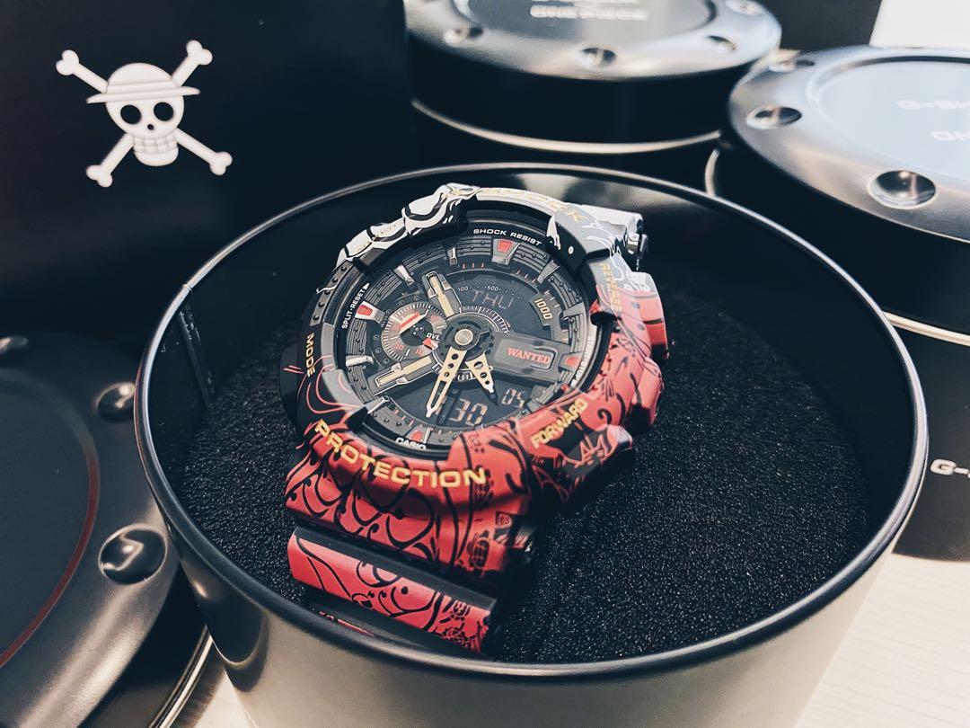 GA 110JOP One Piece x G Shock Men s Fashion Watches