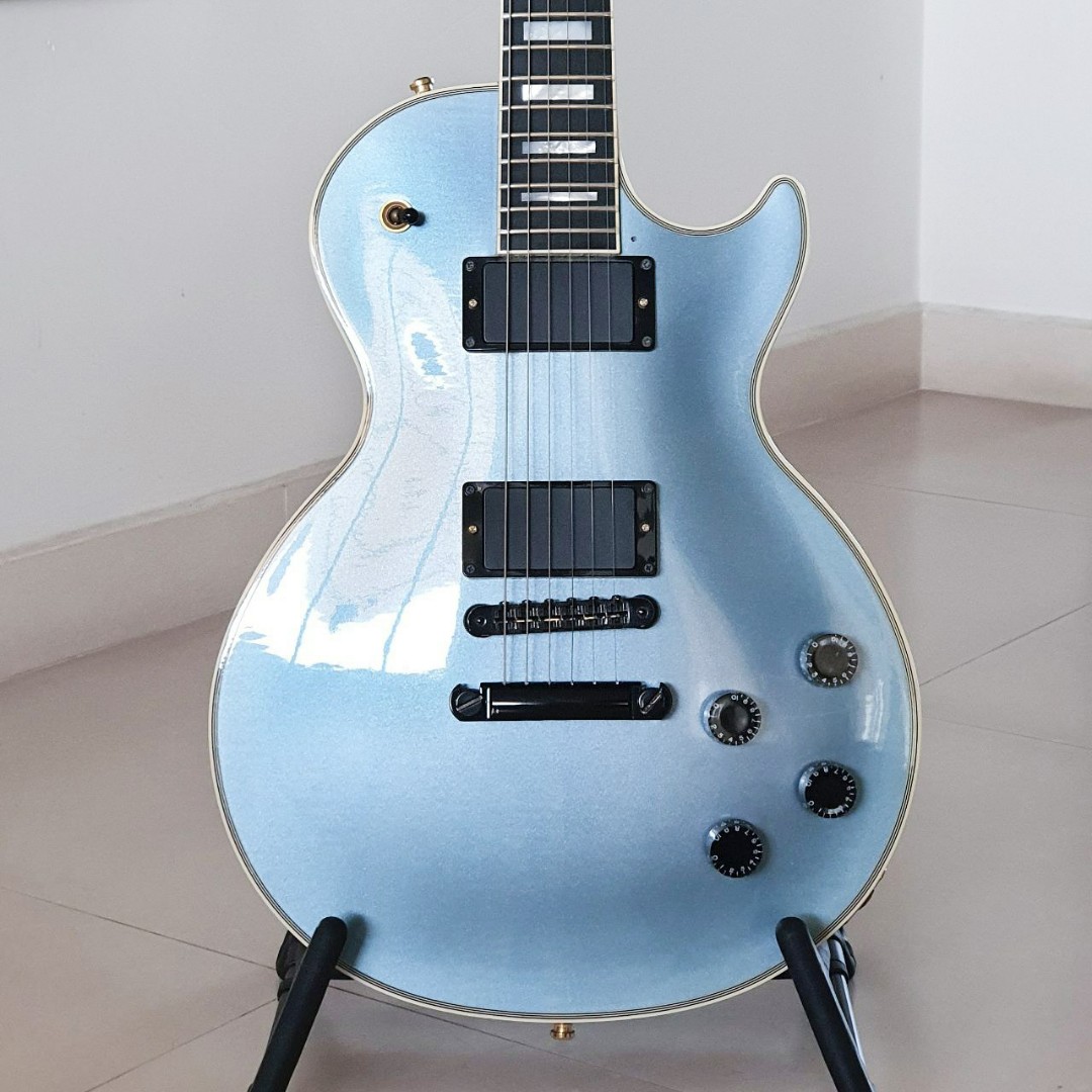 Gibson les paul custom sales pelham blue