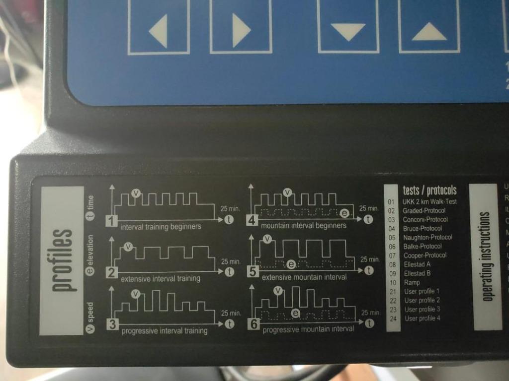 H p cosmos treadmill for sport and medical 700 each sports equipment