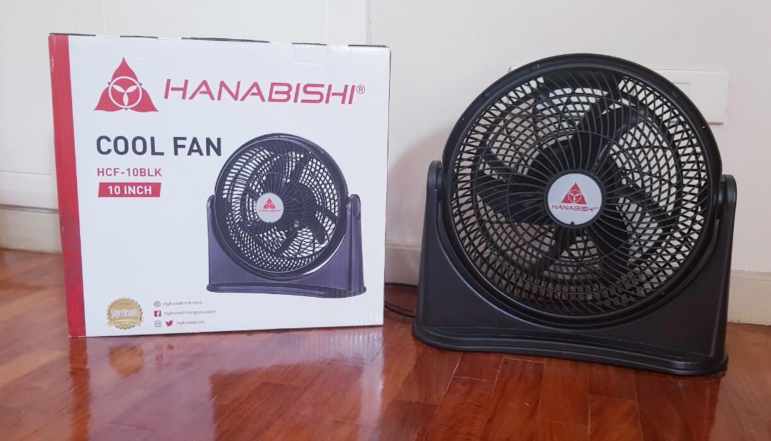 Hanabishi 10 Inch Cool Fan Adjustable Well Maintained Less Used 2 Months Expat Leaving Soon Home Furniture Home Appliances Electric Fans On Carousell