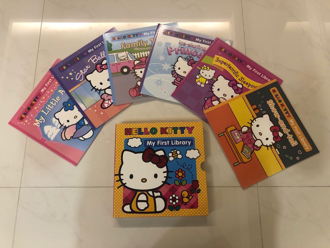 Hello Kitty - My First Library, Hobbies & Toys, Books & Magazines ...