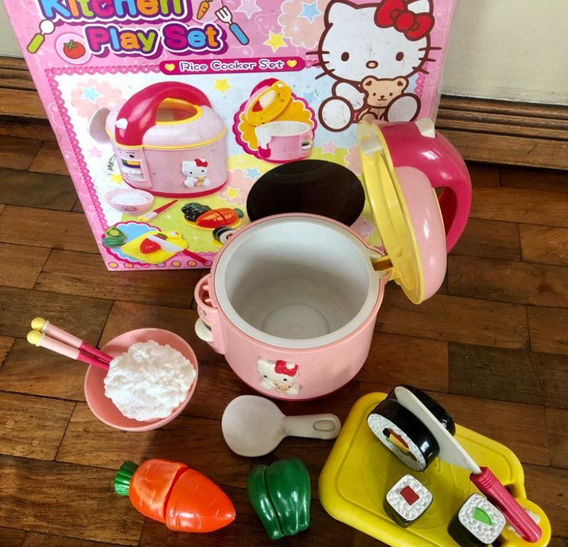 Hello Kitty Rice Cooker Set Kitchen Play Set Pretend Play