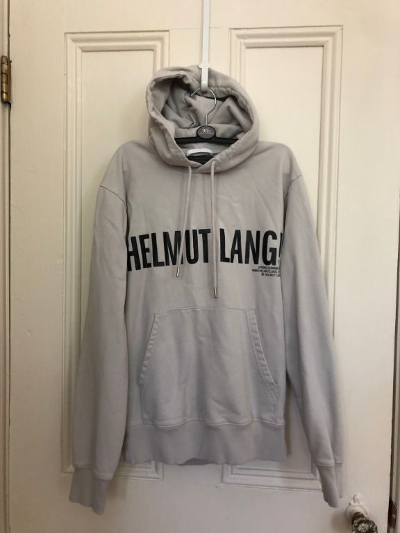 Helmut lang exclamation hoodie hot sale