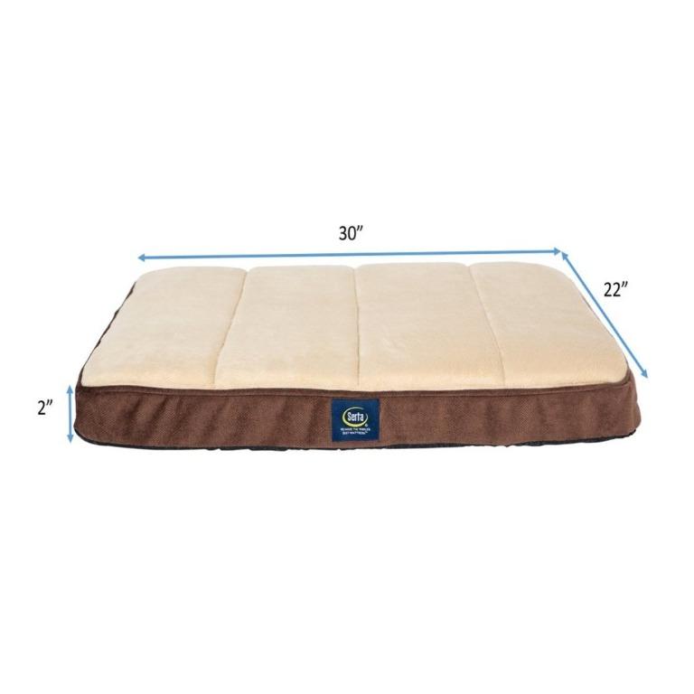 serta dog crate mat