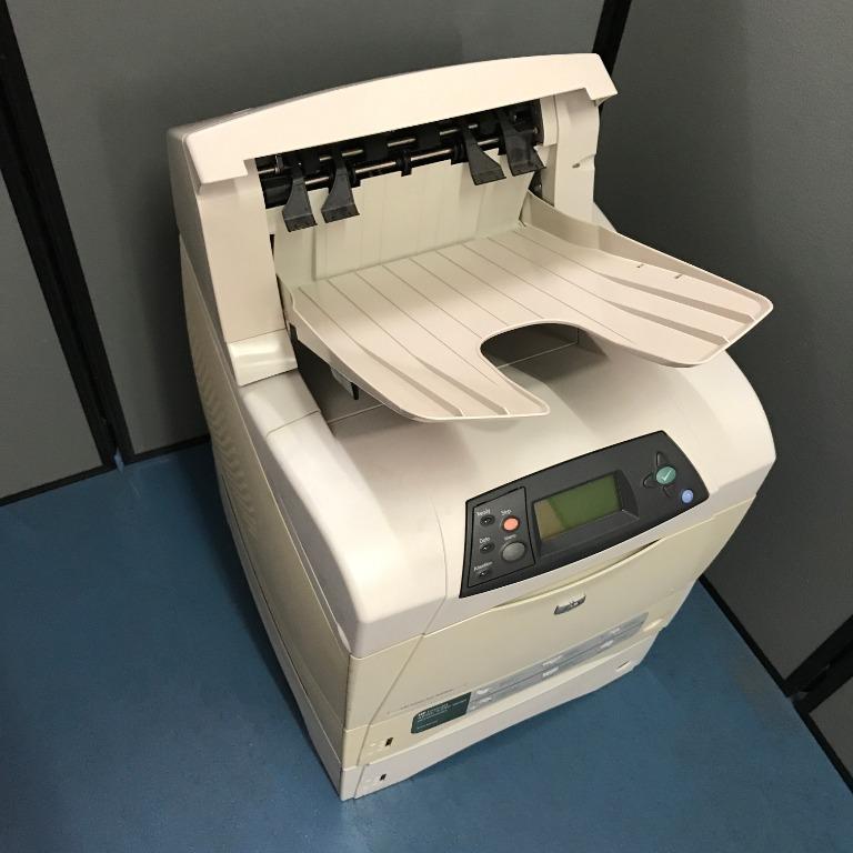 HP 4350dtnsl Laserjet Printer with 500sheet Stapler/Stacker Output Accessory, Computers & Tech
