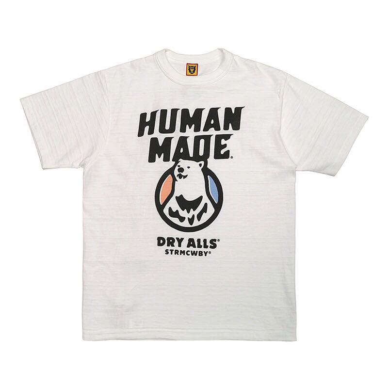 Human Made Bear Logo Tee Men S Fashion Clothes Tops On Carousell