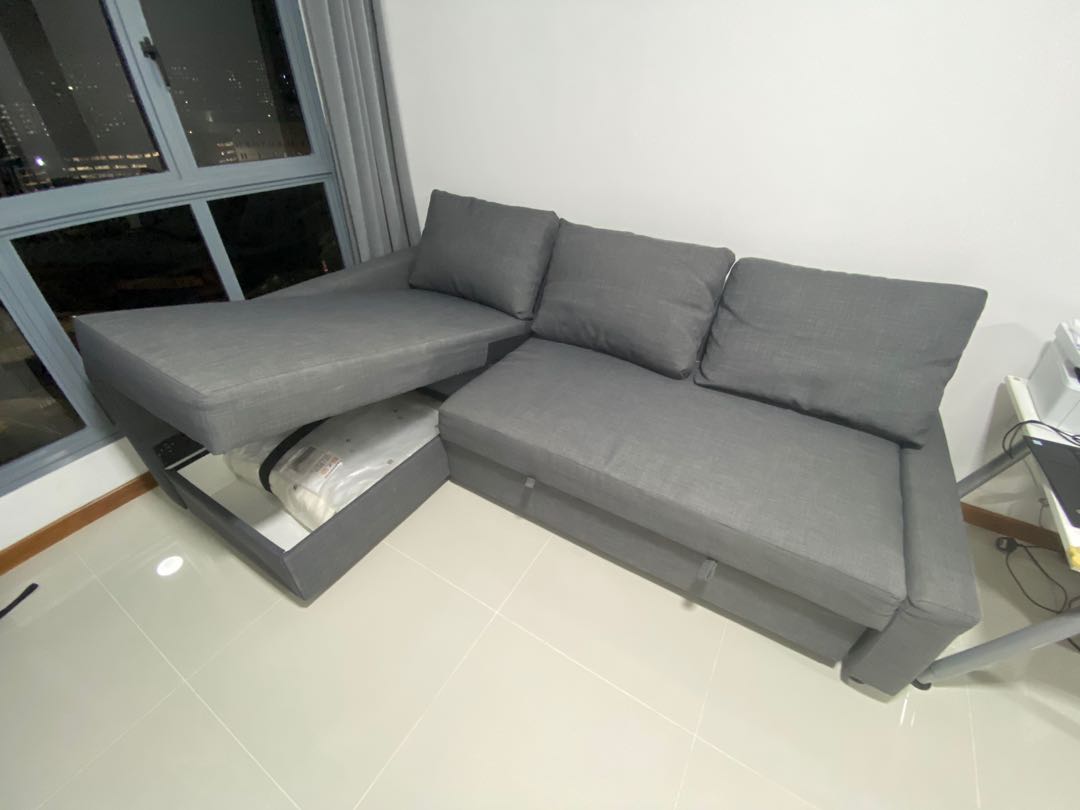 Ikea Friheten Corner Sofa Bed With Storage Furniture Sofas On Carousell