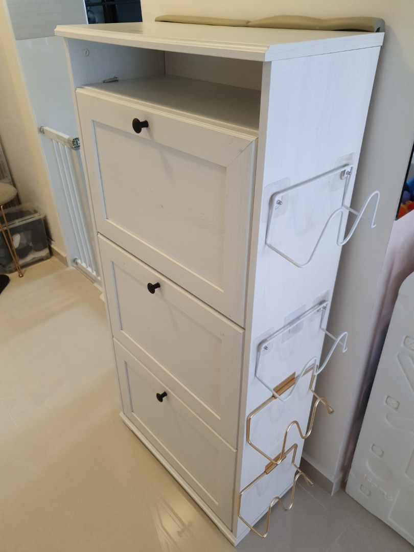 IKEA Brusali shoe rack Everything Else on Carousell