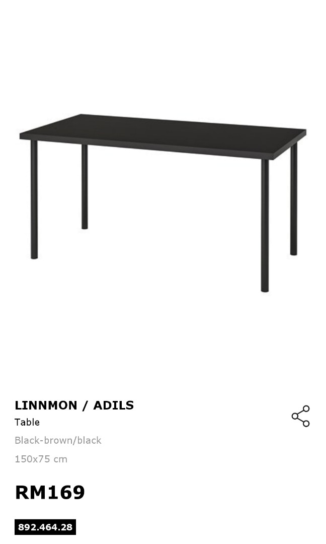 Ikea Table, Furniture & Home Living, Furniture, Tables & Sets on Carousell