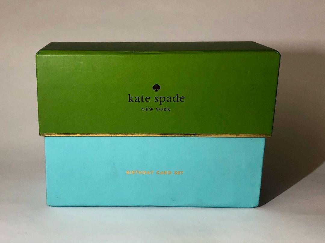 KATE SPADE BIRTHDAY CARD STATIONERY SET, Luxury, Accessories on Carousell