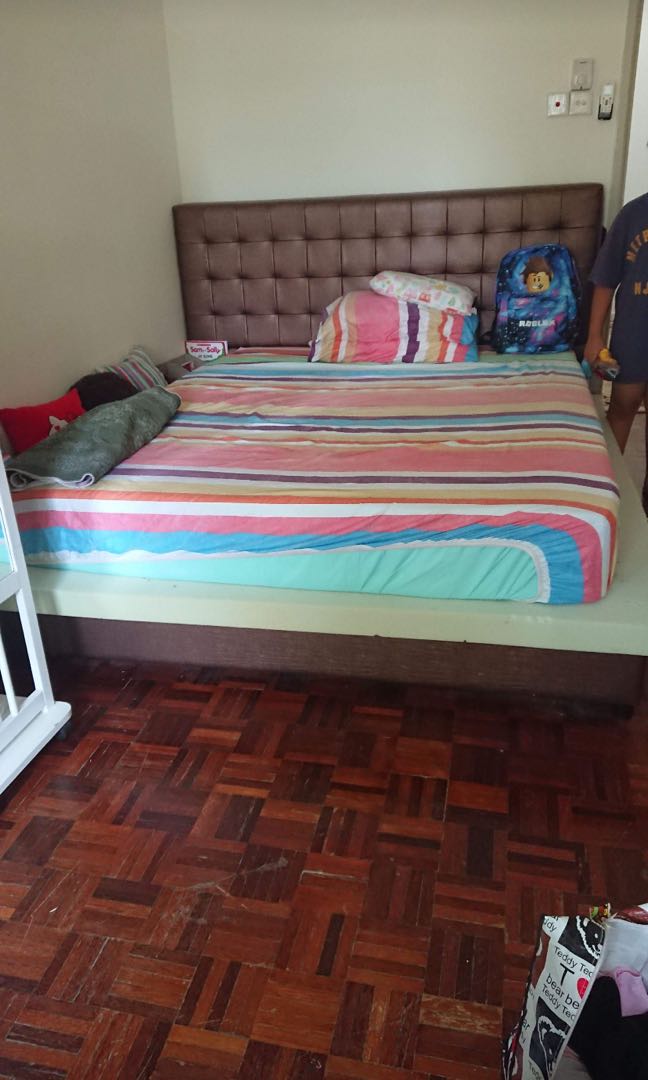 King Frame (Bed ), Furniture & Home Living, Furniture, Bed Frames