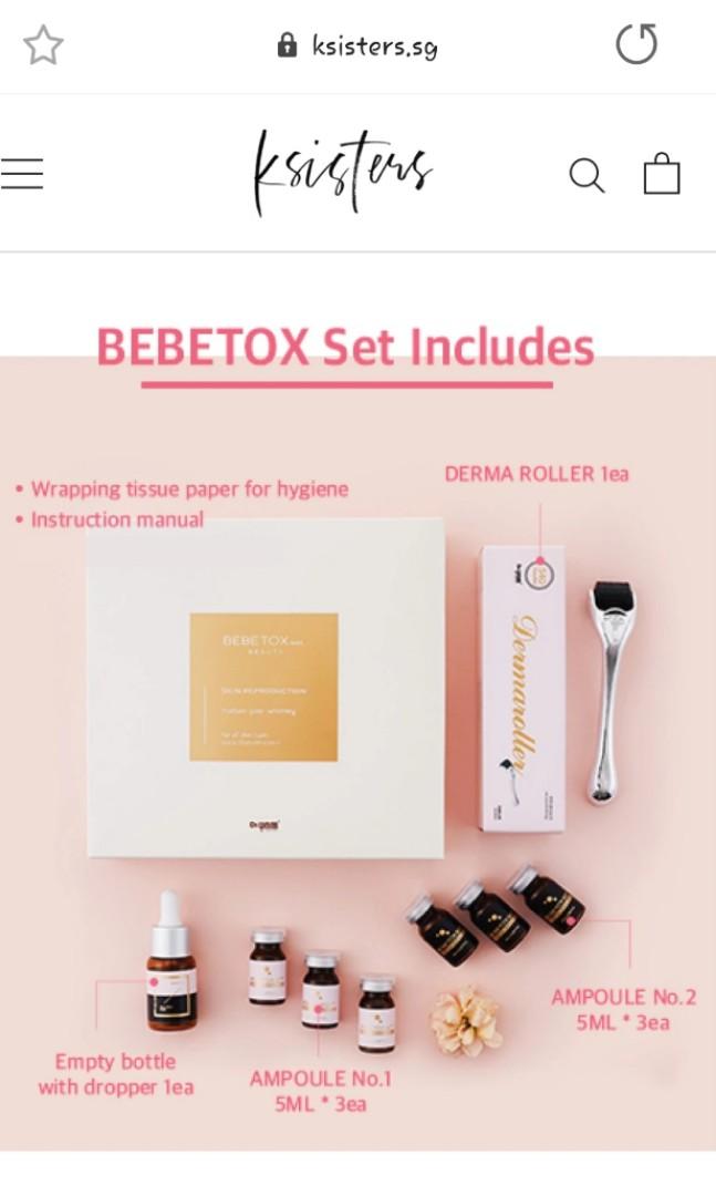 Ksisters Bebetox Roller Set Beauty Personal Care Face Face Care On Carousell Ksisters Bebetox Roller Set Beauty Personal Care Face Face Care On Carousell