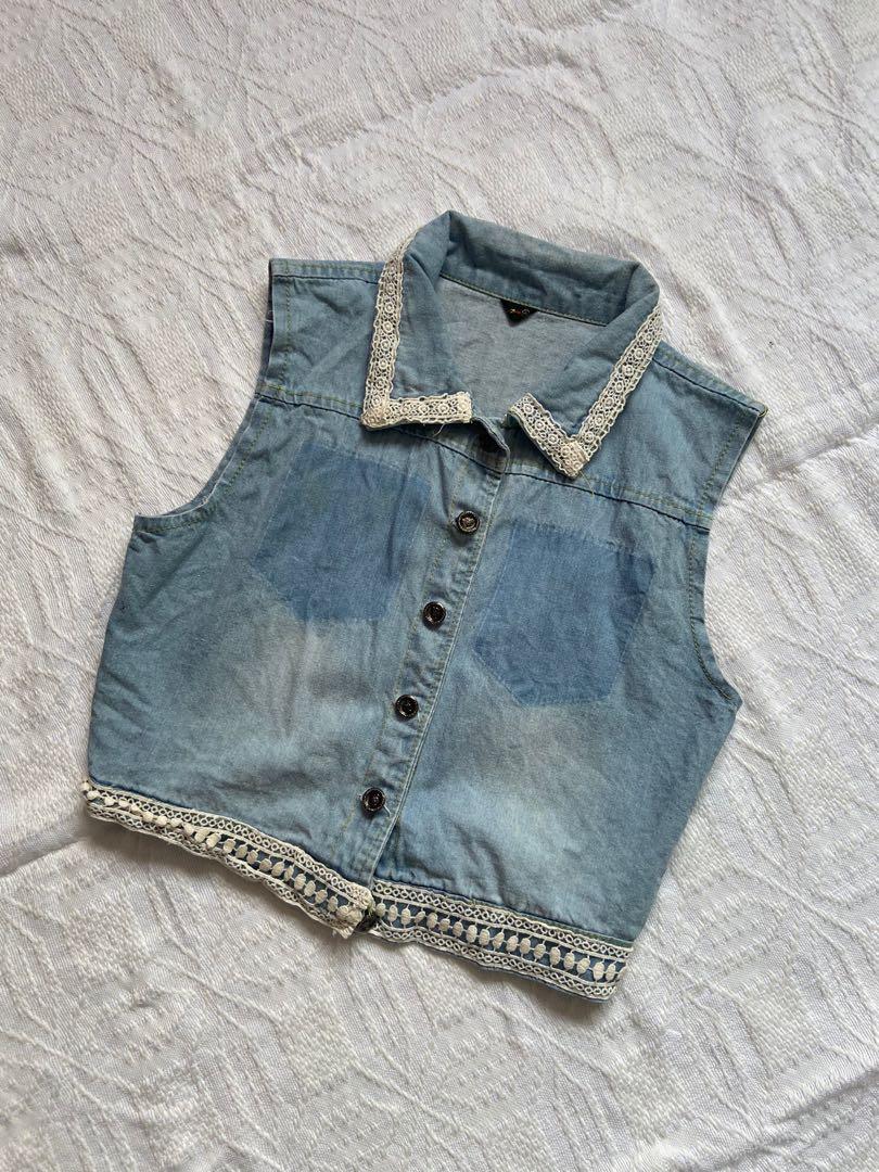 light denim button up