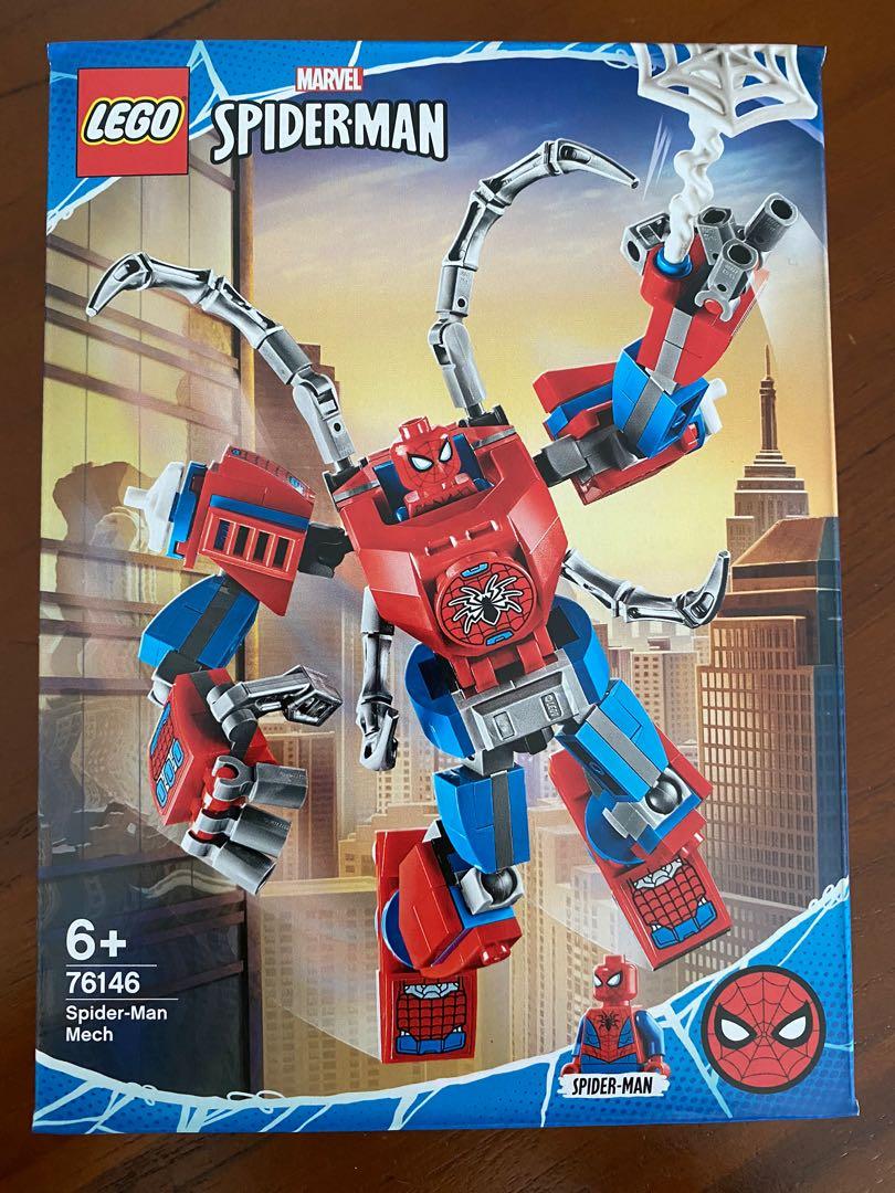 LEGO 76146 Spider-Man Mech (No Minifigures), Hobbies & Toys, Toys & Games  on Carousell