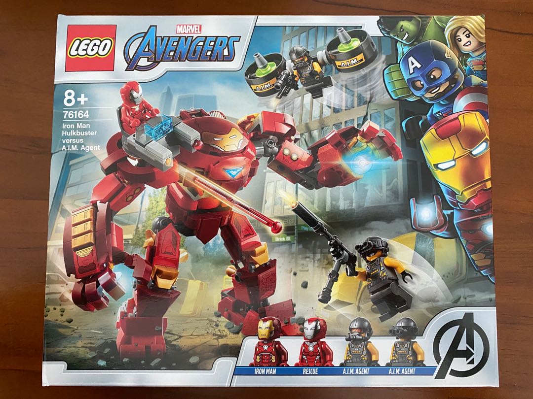 Lego Avengers 76164 Iron Man Hulkbuster Vs A I M Agent No Minifigures Toys Games Bricks Figurines On Carousell