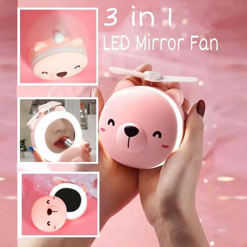 licer protable led makeup mirror