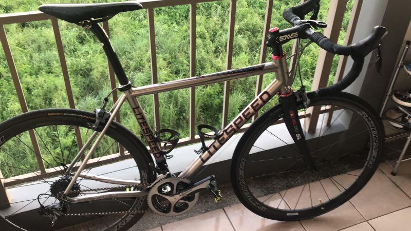 Litespeed T3 Titanium Frame Carbon fork and seatpost ONLY