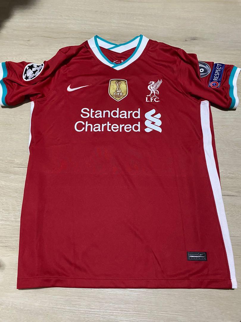 Liverpool 20 21 Home Jersey M Size Salah 11 Sports Sports Apparel On Carousell