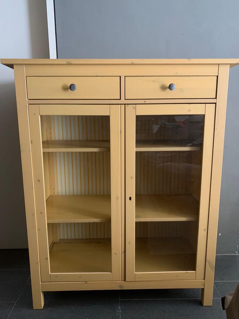 Lockable Display Cabinet Furniture Shelves Drawers On Carousell