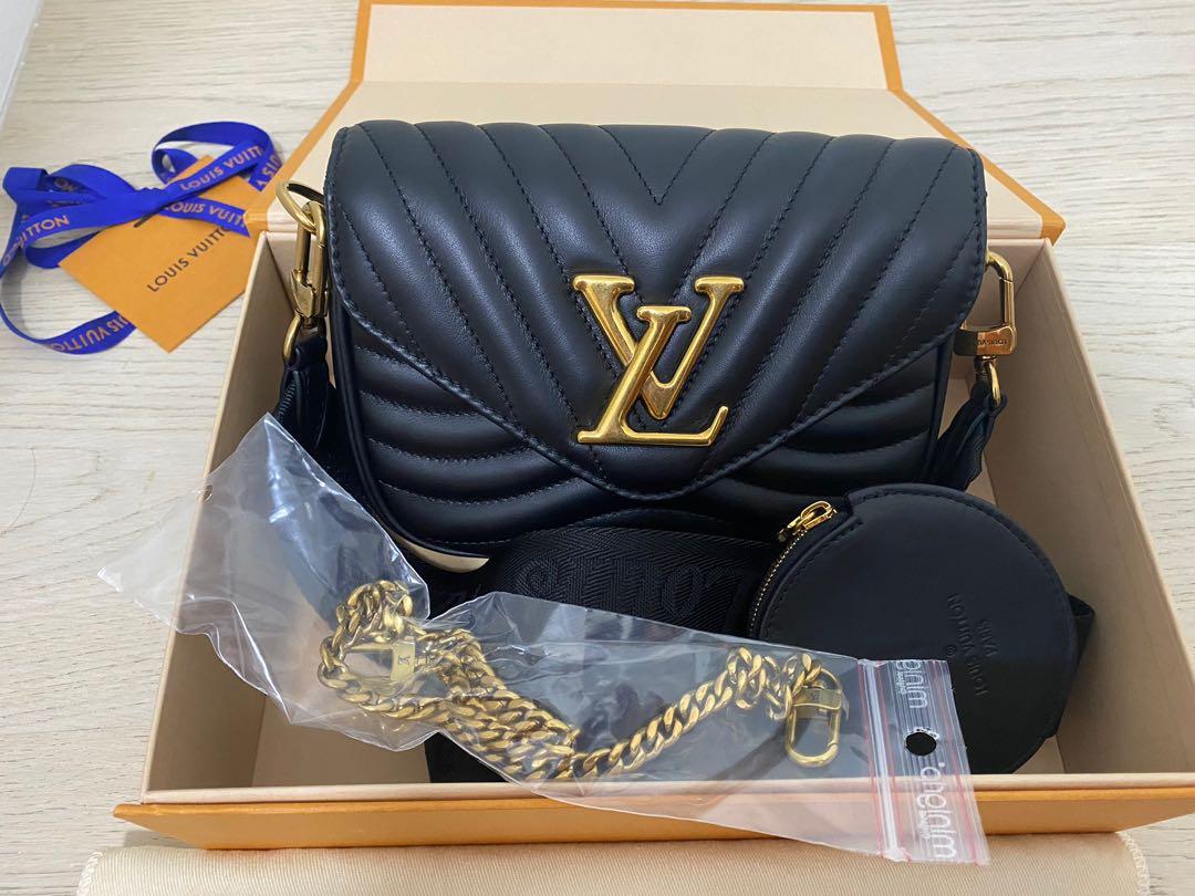 Louis Vuitton Multi Pochette wave Noir, Luxury, Bags & Wallets on Carousell