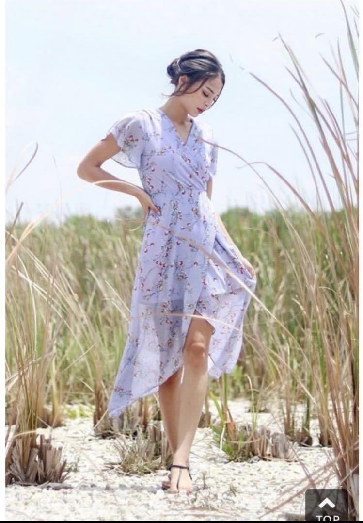 Kimono wrap midi dress new arrivals
