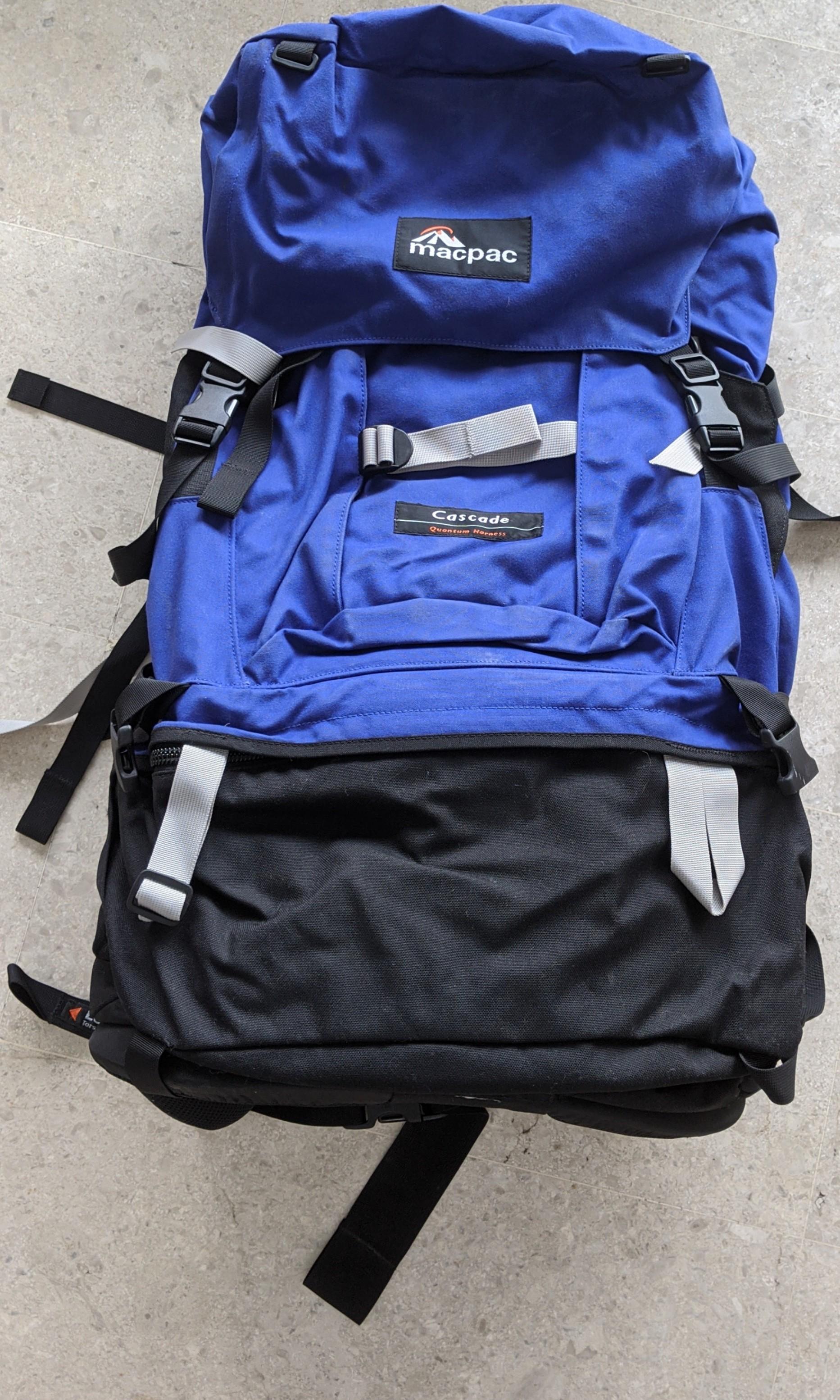 macpac hiking backpack