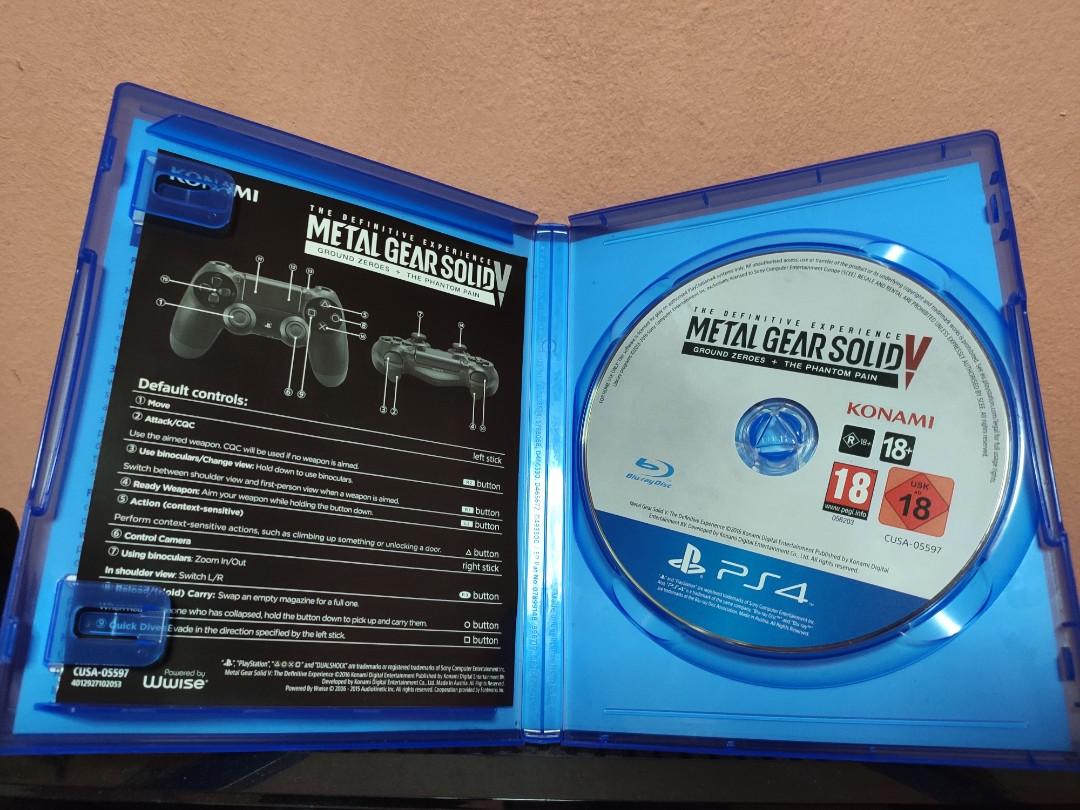 Metal Gear Solid 5 The Definitive Experience, Video Gaming, Video Games