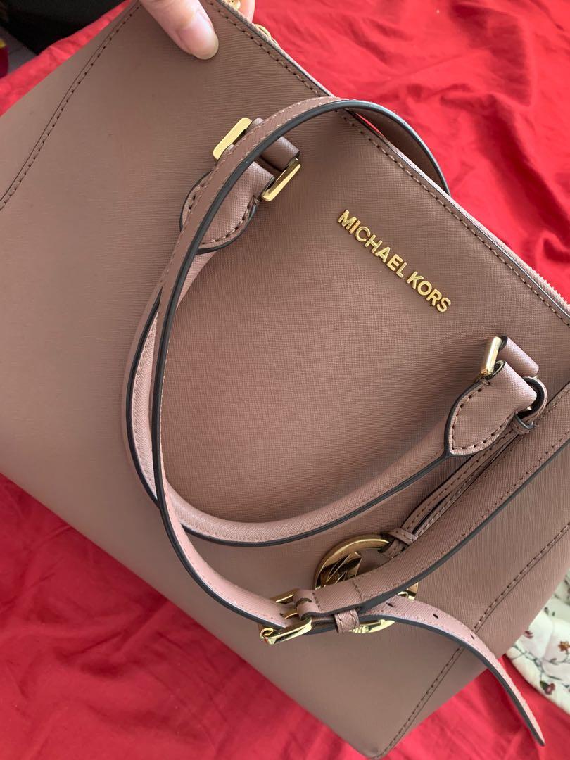Michael kors hotsell dusty rose handbag