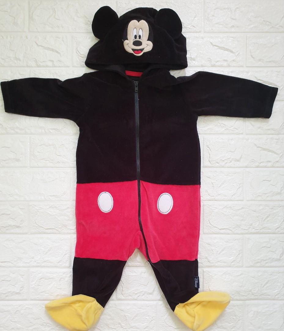 mickey mouse onesie baby