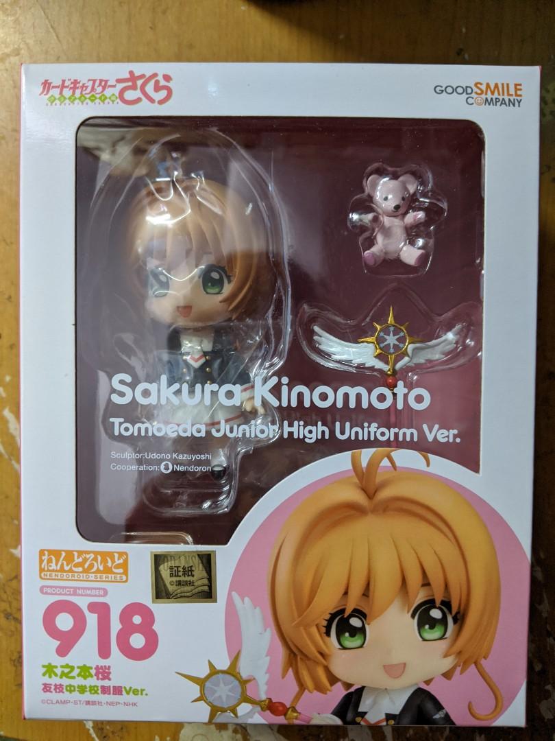 Nendoroid 黏土人918 木之本櫻友枝中學制服ver 日版 玩具 遊戲類 玩具 Carousell